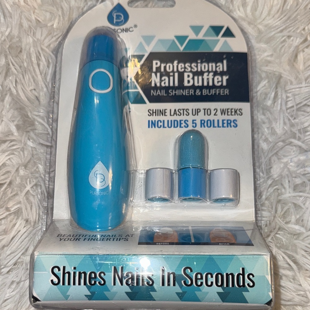 Pursanic Professional Nail Buffer in Blue